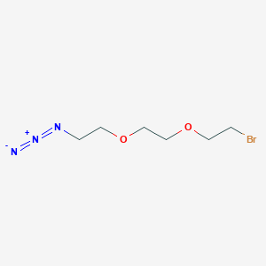 molecular formula C6H12BrN3O2 B1667887 1-(2-Azidoethoxy)-2-(2-bromoethoxy)ethane CAS No. 530151-56-5
