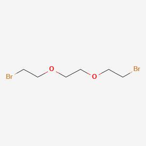 molecular formula C6H12Br2O2 B1667888 乙烷，1,2-双(2-溴乙氧基)- CAS No. 31255-10-4