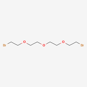 molecular formula C8H16Br2O3 B1667890 1-溴-2-(2-(2-(2-溴乙氧基)乙氧基)乙氧基)乙烷 CAS No. 31255-26-2