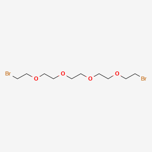 molecular formula C10H20Br2O4 B1667893 1,14-二溴-3,6,9,12-四氧杂十四烷 CAS No. 57602-02-5