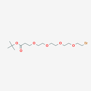 molecular formula C15H29BrO6 B1667894 Bromo-PEG4-t-butyl ester CAS No. 564476-32-0