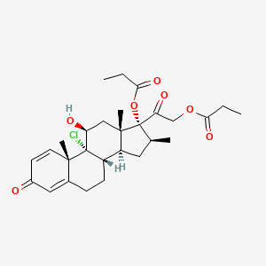 molecular formula C28H37ClO7 B1667901 倍氯米松二丙酸酯 CAS No. 5534-09-8
