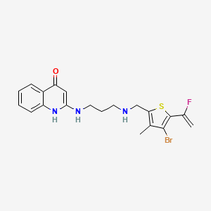 molecular formula C20H21BrFN3OS B1667905 Bederocin CAS No. 757942-43-1