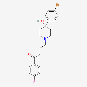 molecular formula C21H23BrFNO2 B1667933 溴丙哌酮 CAS No. 10457-90-6