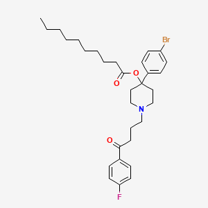 B1667934 Bromperidol decanoate CAS No. 75067-66-2