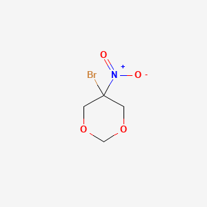 molecular formula C4H6BrNO4 B1667936 5-Bromo-5-nitro-1,3-dioxane CAS No. 30007-47-7