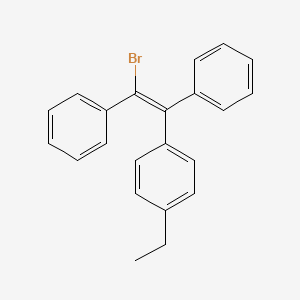 molecular formula C22H19Br B1667937 (E)-Broparestrol CAS No. 22393-62-0