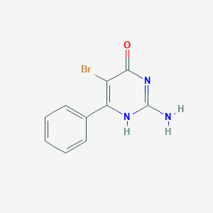 molecular formula C10H8BrN3O B1667939 Bropirimine CAS No. 56741-95-8