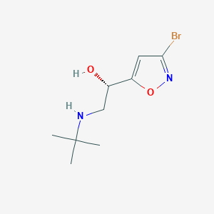molecular formula C9H15BrN2O2 B1667945 Broxaterol CAS No. 76596-57-1