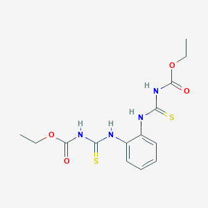 molecular formula C14H18N4O4S2 B166795 Thiophanate CAS No. 23564-06-9