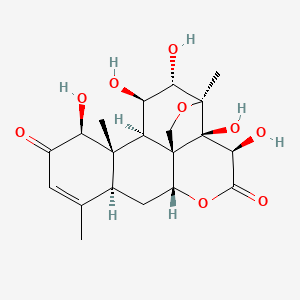 molecular formula C20H26O9 B1667950 Yadanziolide C CAS No. 21499-66-1