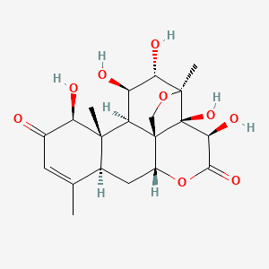 molecular formula C20H26O9 B1667950 Brucein D CAS No. 21499-66-1