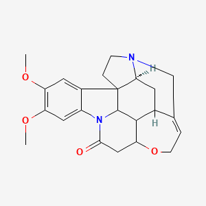 molecular formula C23H26N2O4 B1667951 Brucine CAS No. 357-57-3
