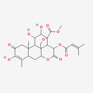 molecular formula C26H32O11 B1667952 Brusatol CAS No. 14907-98-3
