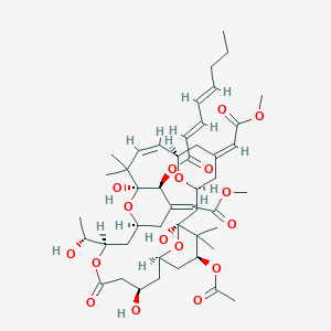 molecular formula C47H68O17 B1667955 Bryostatin 1 CAS No. 83314-01-6