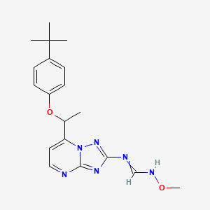 molecular formula C19H24N6O2 B1667968 B-TPMF 
