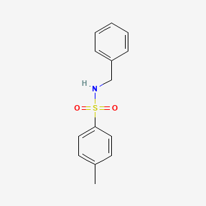 molecular formula C14H15NO2S B1667969 N-Benzyl-p-toluenesulfonamide CAS No. 1576-37-0