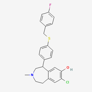 molecular formula C24H23ClFNOS B1667972 BT-Sch CAS No. 154540-50-8