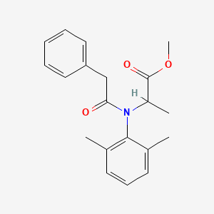 molecular formula C20H23NO3 B1667974 Benalaxyl CAS No. 71626-11-4