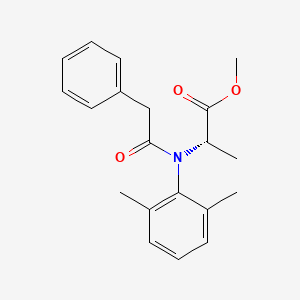 molecular formula C20H23NO3 B1667975 (+)-Benalaxyl CAS No. 97716-85-3