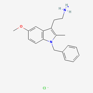molecular formula C19H23ClN2O B1667976 Benanserin Hydrochloride CAS No. 525-02-0