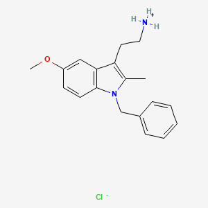 molecular formula C19H23ClN2O B1667976 Benanserin hydrochloride CAS No. 525-02-0
