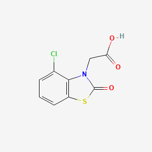 molecular formula C9H6ClNO3S B1667980 Benazolin CAS No. 3813-05-6