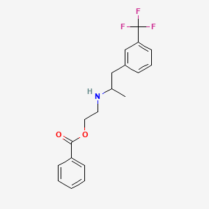 molecular formula C19H20F3NO2 B1667987 Benfluorex CAS No. 23602-78-0