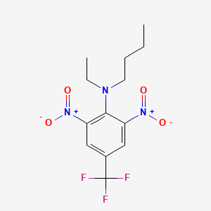 molecular formula C13H16F3N3O4 B1667989 Benfluralin CAS No. 1861-40-1