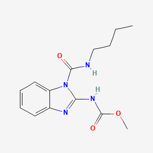 molecular formula C14H18N4O3 B1667996 Benomyl CAS No. 17804-35-2