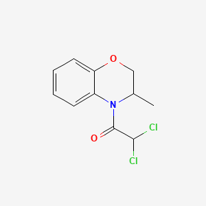 molecular formula C11H11Cl2NO2 B1667998 苯氧乙酸 CAS No. 98730-04-2