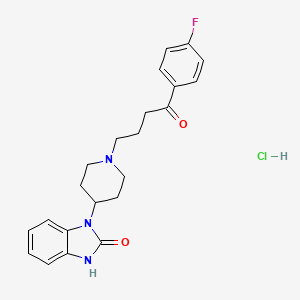 molecular formula C22H25ClFN3O2 B1668003 Benperidol hydrochloride CAS No. 74298-73-0