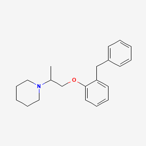 molecular formula C21H27NO B1668004 Benproperine CAS No. 2156-27-6