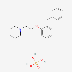 molecular formula C21H30NO5P B1668005 Benproperine Phosphate CAS No. 3563-76-6
