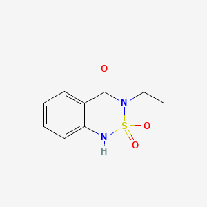 molecular formula C10H12N2O3S B1668011 苯达松 CAS No. 25057-89-0