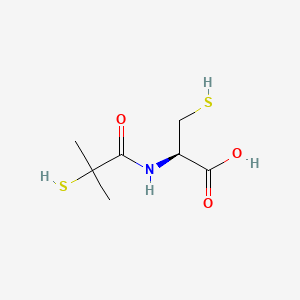 molecular formula C7H13NO3S2 B1668017 Bucillamine CAS No. 65002-17-7