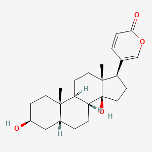 molecular formula C24H34O4 B1668032 Bufalin CAS No. 465-21-4