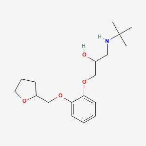 molecular formula C18H29NO4 B1668034 布非托洛 CAS No. 53684-49-4