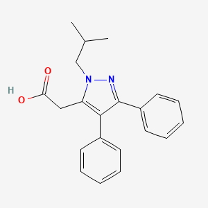 molecular formula C21H22N2O2 B1668036 Bufezolac CAS No. 50270-32-1