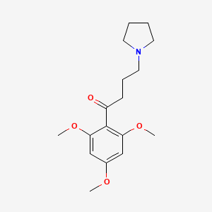 molecular formula C17H25NO4 B1668037 布洛米芬 CAS No. 55837-25-7