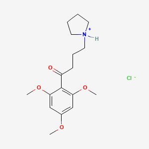 molecular formula C17H26ClNO4 B1668038 Buflomedil Hydrochloride CAS No. 35543-24-9