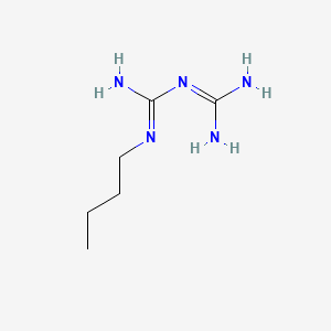 molecular formula C6H15N5 B1668040 Buformin CAS No. 692-13-7
