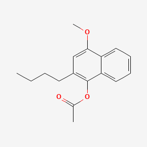 molecular formula C17H20O3 B1668051 Bunaprolast CAS No. 99107-52-5