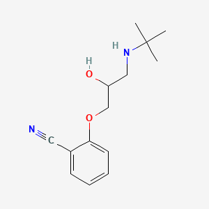 molecular formula C14H20N2O2 B1668052 Bunitrolol CAS No. 34915-68-9