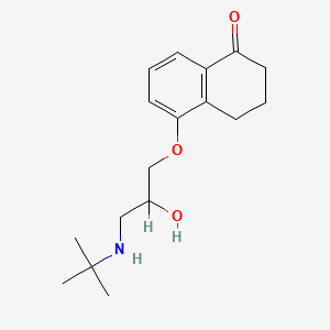 molecular formula C17H25NO3 B1668053 Bunolol CAS No. 27591-01-1
