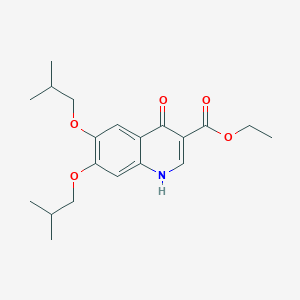 molecular formula C20H27NO5 B1668063 Buquinolate CAS No. 5486-03-3