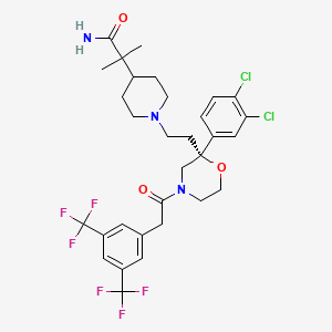 molecular formula C31H35Cl2F6N3O3 B1668066 Burapitant CAS No. 537034-22-3