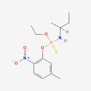 molecular formula C13H21N2O4PS B1668082 Butamifos CAS No. 36335-67-8