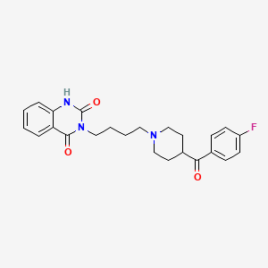 molecular formula C24H26FN3O3 B1668084 Butanserin CAS No. 87051-46-5