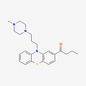 molecular formula C24H31N3OS B1668085 Butaperazine CAS No. 653-03-2